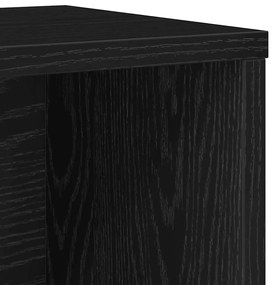 Estante 60x24x101,5 cm derivados de madeira carvalho preto