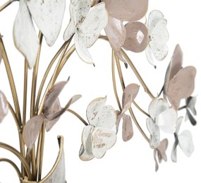 Painel decorativo 3D VASO DE PAREDE EM FERRO CM 87,5X6X46 MULTICOLOR