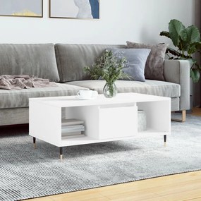 Mesa de centro 90x50x36,5 cm derivados de madeira branco