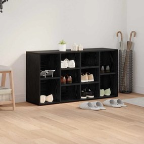 Banco para Sapatos Carvalho preto 103 x 30 x 55 cm