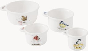 Copos medidores em porcelana Fine Bone China Royal Worcester, conjunto de 4