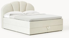Cama boxspring com espaço de arrumação Romia