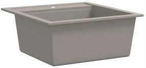 Lava-louça com 1 cuba granito cinzento