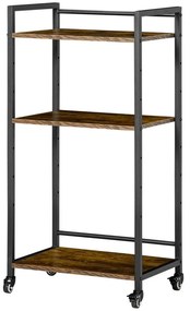 Estante Móvel Clein - Design Industrial