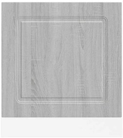 Painel máquina lavar louça Kalmar 60x1,5x67 cm cinzento sonoma