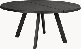 Mesa de jantar redonda com tampo em madeira de freixo Fred