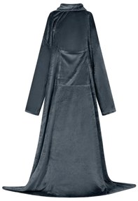 vidaXL Sweatshirt manta Azul Marinho F Flanela