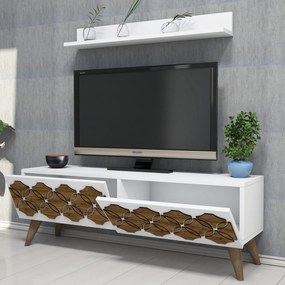 Unidade de TV Nisan – Branco – 120x40x31,8 cm