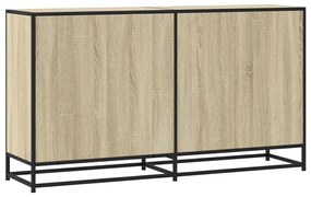 Aparador 134x35x76 cm derivados de madeira carvalho sonoma