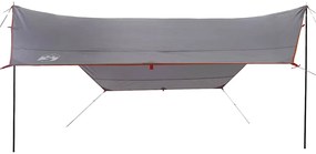 Lona de campismo 430x380x210 cm impermeável laranja