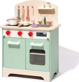 Cozinha de Brincar Infantil de Madeira 74 × 53 × 30 cm Michelin