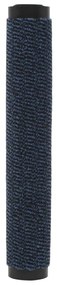 Tapete controlo pó retangular tufado 2pcs 60x90cm azul