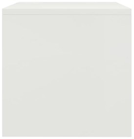 Mesa-de-cabeceira 40x30x30 cm aglomerado branco