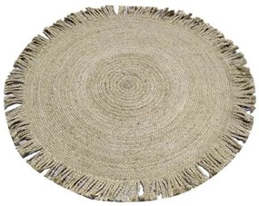 Tapete DKD Home Decor Natural Jute (200 x 200 x 1,5 cm)