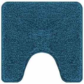 Tapete de Banho U-Shaped Azul 50x50 cm Polipropileno Antiderrapante