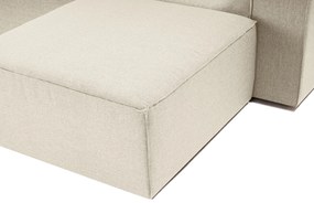 Sofá de Canto Fora – Ecru – 297x66x190 cm