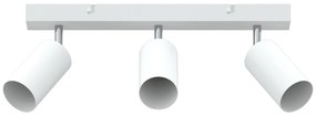 Spotlight de Teto 3 Via Ajustável Branca GU10