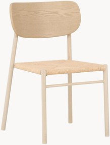 Cadeira de jantar empilhável em metal Polly