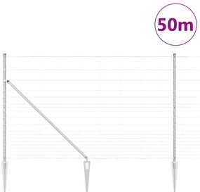 Cerca de Campo 1,5x50m em Aço Galvanizado