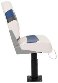 4 pcs conjunto assento de barco dobrável com encosto alto