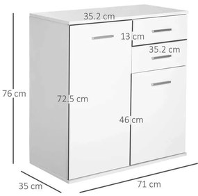 Aparador Fancys de 71 cm - Design Moderno