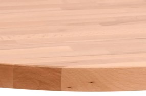Tampo de mesa redondo Ø30x2,5 cm madeira de faia maciça