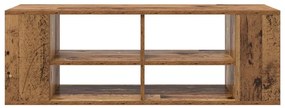 Gabinete para TV com prateleira Madeira antiga 102 x 35 x 35 cm