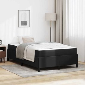 Estrutura de cama com colchão Preto 120 x 190 cm