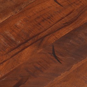 Tampo de mesa redondo Ø40x3,8cm madeira recuperada maciça