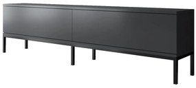 Móvel TV Lord – Preto Antracite – 180 cm