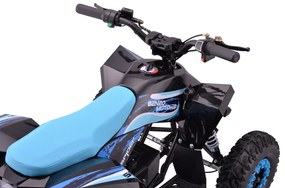 Moto 4 elétrica para crianças Motors SPIDER 1000W Azul