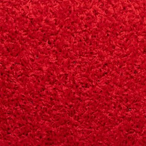 Tapete/carpete para degraus 15 pcs 65x21x4 cm vermelho