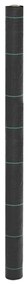 vidaXL Tela para ervas daninhas 1,5x50 m PP preto