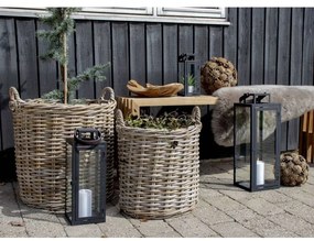 442781 House Nordic 2 pcs Cestos redondos Ivy vime kubu