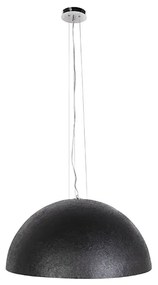LED Candeeiro de suspensão inteligente preto com dourado 70 cm com Wi-Fi A60 - Magna Moderno