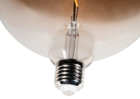 Lâmpadas LED E27 reguláveis G170 castanho 4,9W 130 lm 1800K