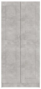 Estante 82,5x30,5x185,5 cm derivados de madeira cinza cimento