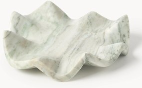 Tabuleiro decorativo em mármore artesanal Gaia, Ø 20 cm