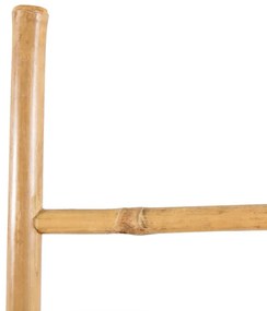 Toalheiro escada com 5 degraus bambu 150 cm