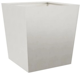 Vaso/floreira de jardim 50x50x50 cm aço inoxidável