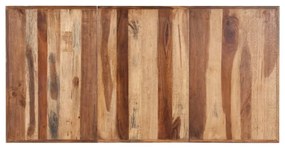 Mesa de jantar 180x90x75 cm madeira maciça c/ acabamento a mel