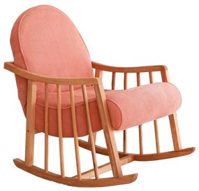 Cadeira Wing Klea – Coral – 80x93x68 cm