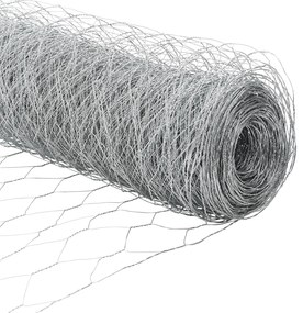 Postes de Cerca vidaXL 22 pcs U-Channel 100 cm Aço Galvanizado, Cerca
