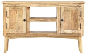 Aparador 100x35x60 cm madeira de mangueira maciça