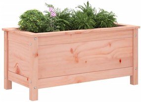 Vaso/floreira de jardim 82,5x40x39 cm madeira de douglas maciça