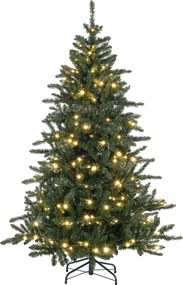 HOMCOM Árvore de Natal Artificial 180 cm com 310 Luzes LED 872 Ramos e Suporte de Metal Árvore Natalina para Interior Verde | Aosom Portugal