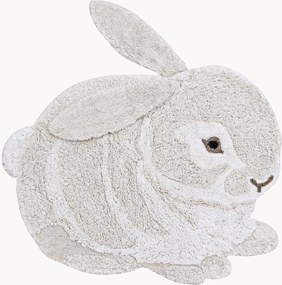 Tapete para crianças tecido à mão Bunny