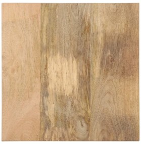 Mesa de apoio 40x40x35 cm madeira de mangueira maciça