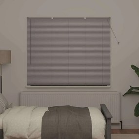 Persiana de Janela com cortinas Outros Manual Prata 80 x 130 cm Alumín