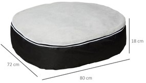 PawHut Cama para Cães e Gatos Lavável com Capa Removível Almofada para